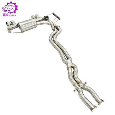 Exhaust pipe M3 with Valve Remote Control