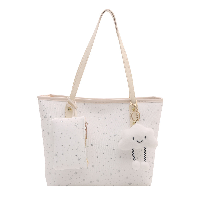 2026 primavera nueva bolsa de hombro de gran capacidad bolsa de brazo universal tendencia transfronteriza dulce viento bolso de mano bolso de mujer