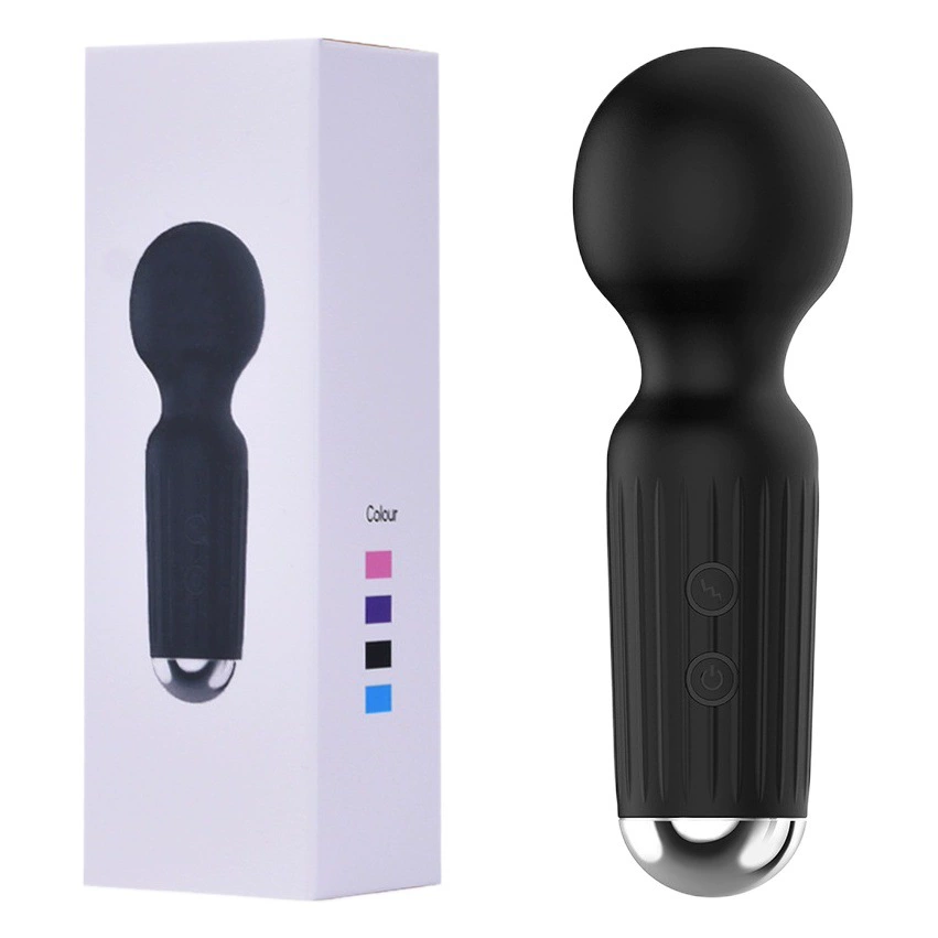 Женский мини-вибратор для точки G AV с зарядкой через USB 20-частотная сильная мастурбация, кульминационный массаж, товары для взрослых
