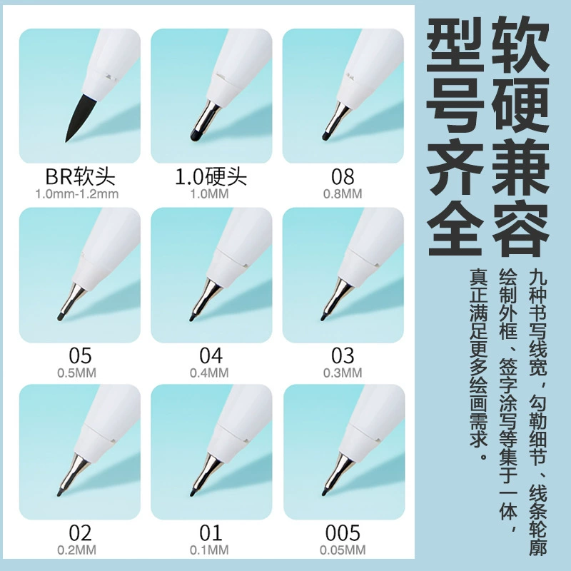 巨派 Art liner for elementary school students, design waterproof quick dry comics, hand painting
