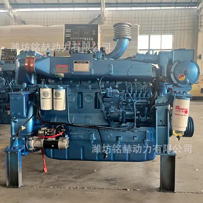 Weichai P10 ボートエンジンハイパワー漁船貨物船ディーゼルエンジン 300 馬力海水淡水交換器輸出|undefined