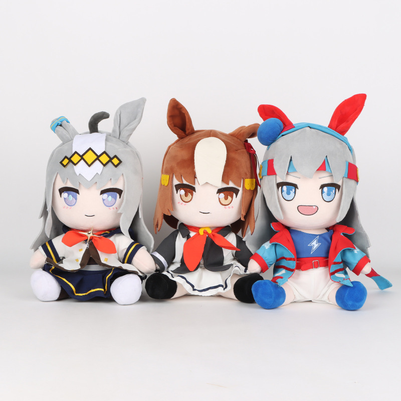 预售跨境新品赛马娘Uma Musume Pretty Derby plush毛绒公仔玩偶|undefined