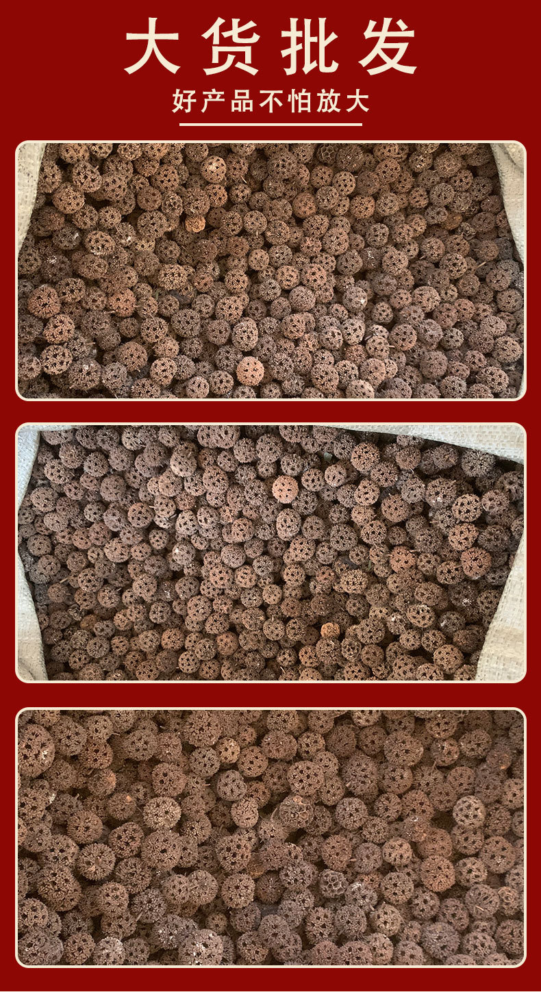 Lulutong Sweetgum Fruit 500g Dried Liquidambar Fructus Whole Fruit for Decoction and Culinary Use quality and texture