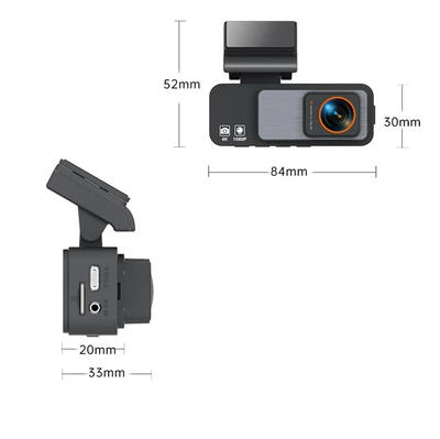 Dual Recording, High-Definition Night Vision, Driving recorder
