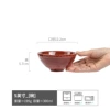 Red Bean-Rice Bowl Red 5 inches (slightly imperfect)