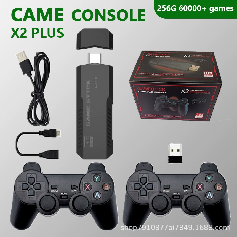 Новая игровая консоль X2PLUS 2.4G беспроводная ретро ТВ X2 Ultra игровая консоль PSP игра X2PRO