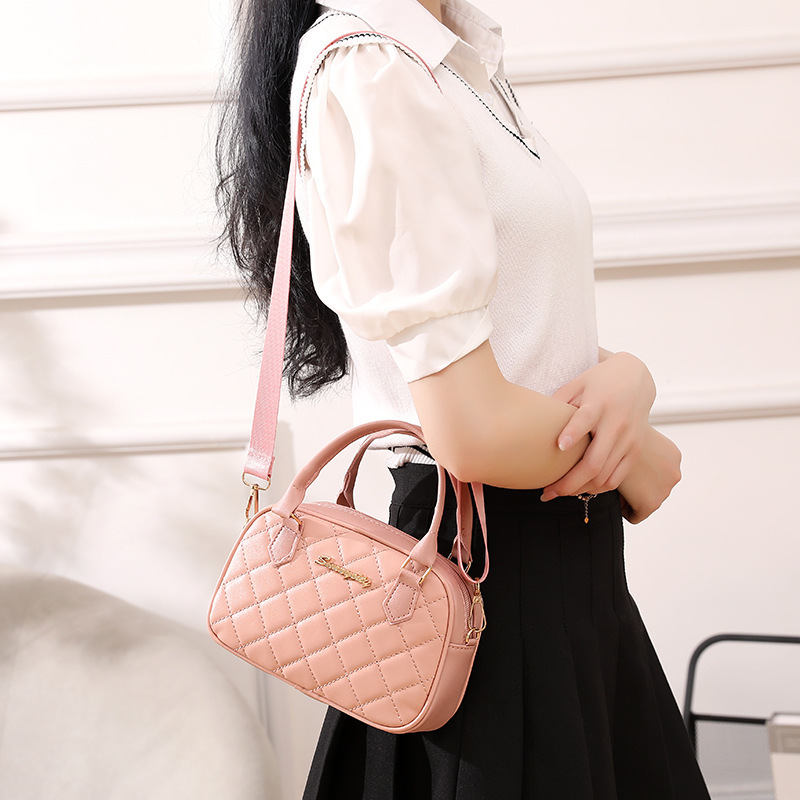 2024, bolso de hombro de mujer, nuevo bordado de diamante, bolso de cámara portátil, bolso casual, bolso de comercio exterior.