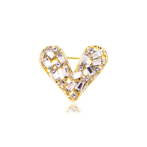 Love anti-exposure buckle small brooch fashion collar pin cheongsam clothing versatile mini corsage women's cardigan pin