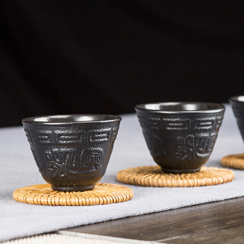 Japanese Iron Pot Accessories Tea Set Wholesale Kung Fu Tea Set Japanese Cast Iron Tea Cup Old Iron Pot Xiaoding Cup Japanese Iron Pot Accessories Tea Set Wholesale Kung Fu Tea Set Japanese Cast Iron Tea Cup Old Iron Pot Xiaoding Cup