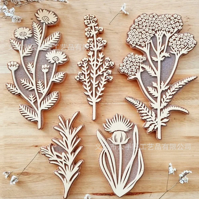 Herbarium Stamp Kit amazon新品植物標本印鑑手作りキャンバスバッグDIY印鑑|undefined
