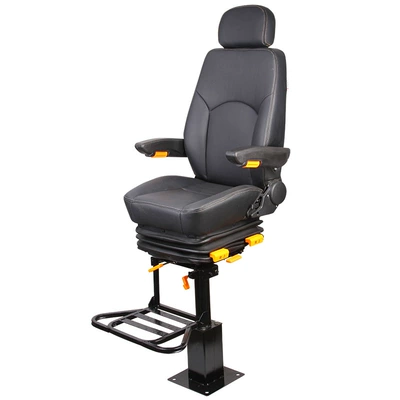 Ca04 Dəri Tənzimlənən Fırlanan Oturacaq Pedal ilə Yük Gəmisi Yaxta Balıqçı Qayıq Sürücü Oturacağı