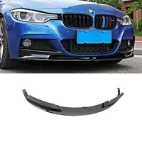 Применимо для BMW 12-19 трех серии F30 модифицированный спортивный передний губа лопатка спойлер небольшой окружает и модернизировать углеродное волокно