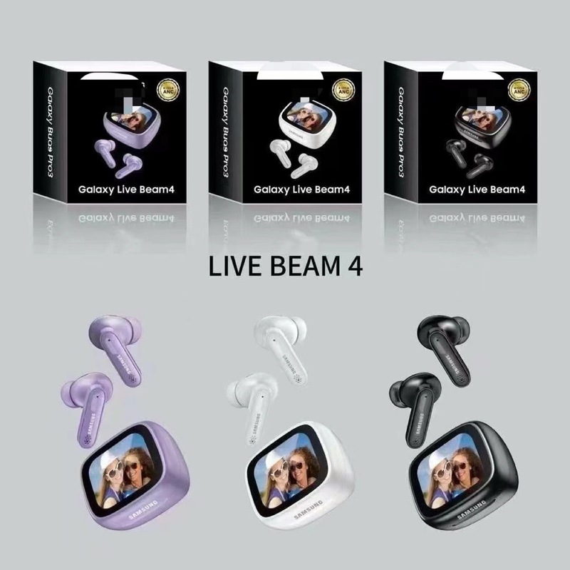 国境を越えた新製品LIVE BEAM3ワイヤレスTWS bluetoothイヤホン双麦騒音低減ANC重低音通話多機能|undefined