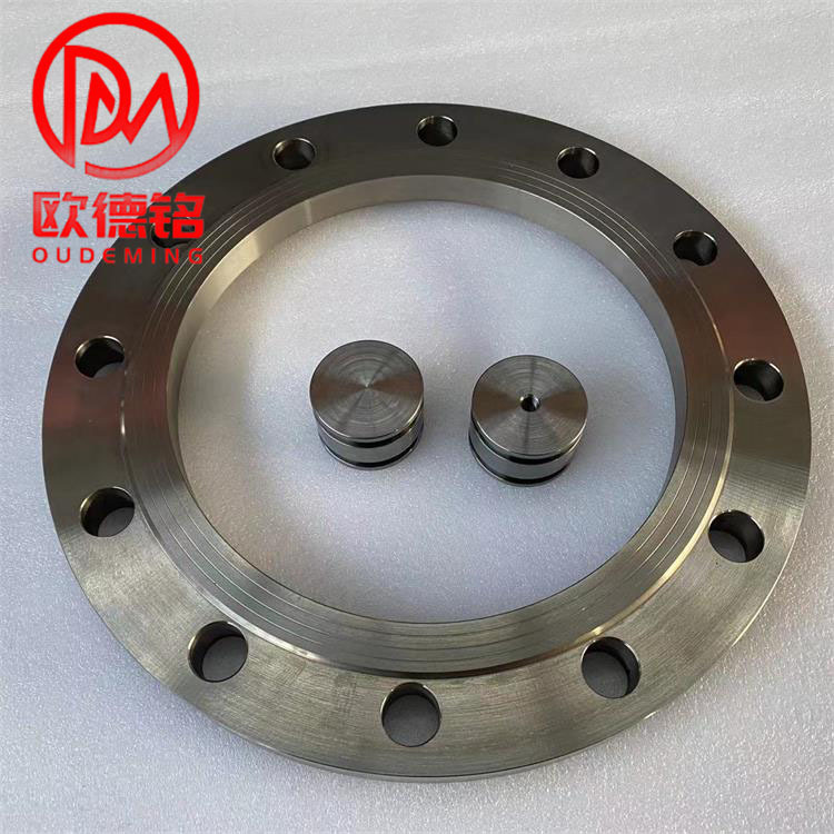 源头工厂直销TA1钛法兰钛翻边  钛封头  钛管件规格齐全带图加工