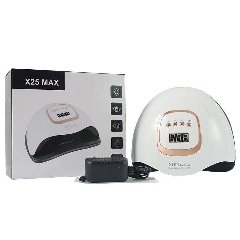 Lámpara de fototerapia de uñas de alta potencia, 81 cuentas de lámpara transfronterizas, lámpara para hornear uñas, pegamento de esmalte de uñas, no manos negras, máquina de fototerapia de secado rápido