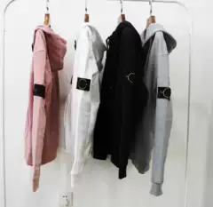 23Fw 22Fw 60220 Hooded Sweatshirt Weilunten Velvet Hooded Zipper Sweatshirt