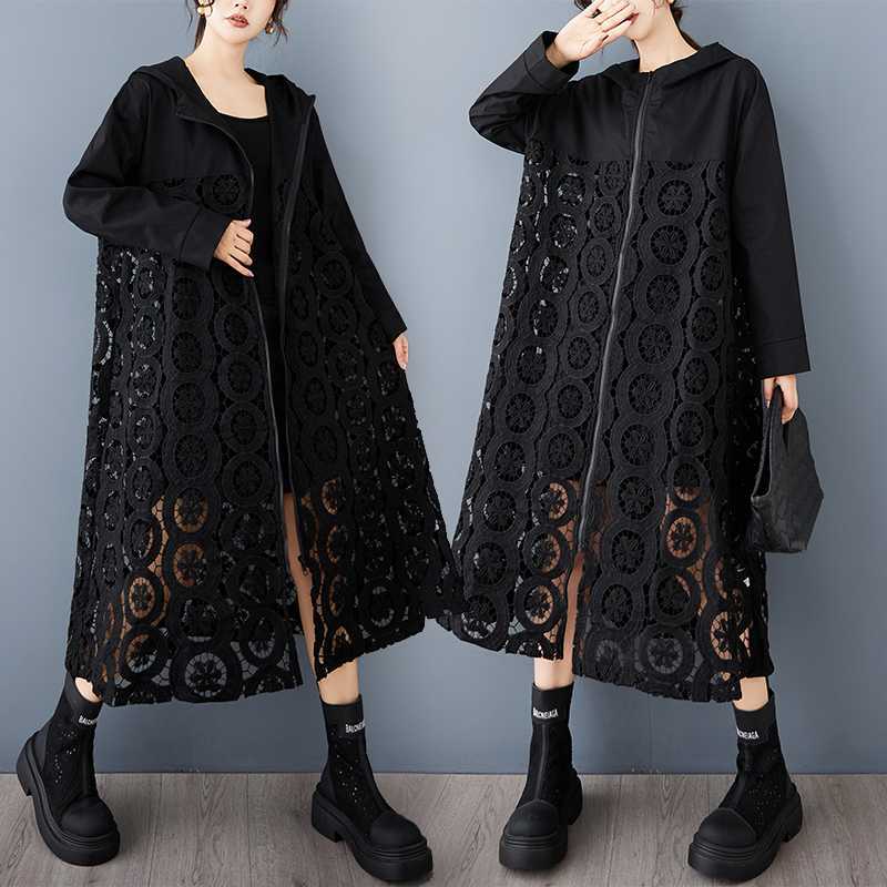 Autumn lace fashionable hoody