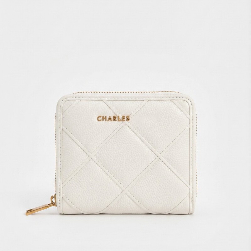 CNK's best-selling women's short wallet with diamond embossing, square bag, cross-border fashion zipper coin purse, wholesale model