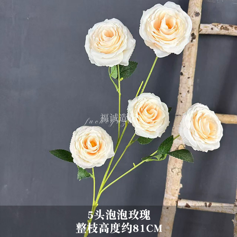 버블 장미 5개
