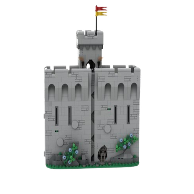Castle Building Blocks Set - Modular Model For Creative Play_voghion.com