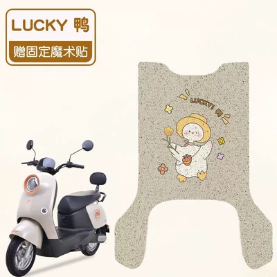 Electric vehicle foot mat – Seat Cover Waterproof Anti-slip Wear-resistant - lucky-duck-high-quality-silk-circle-waterproof-and-dustproof