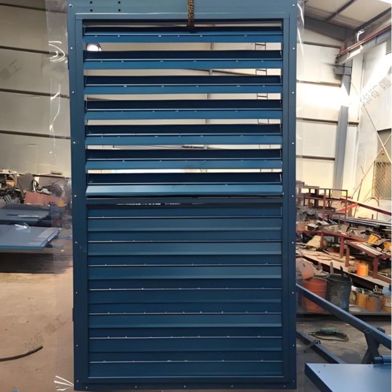 Ventana de ventilación tipo persiana ventana de ventilación sin presión minera ventana de ventilación ajustable automática fabricante