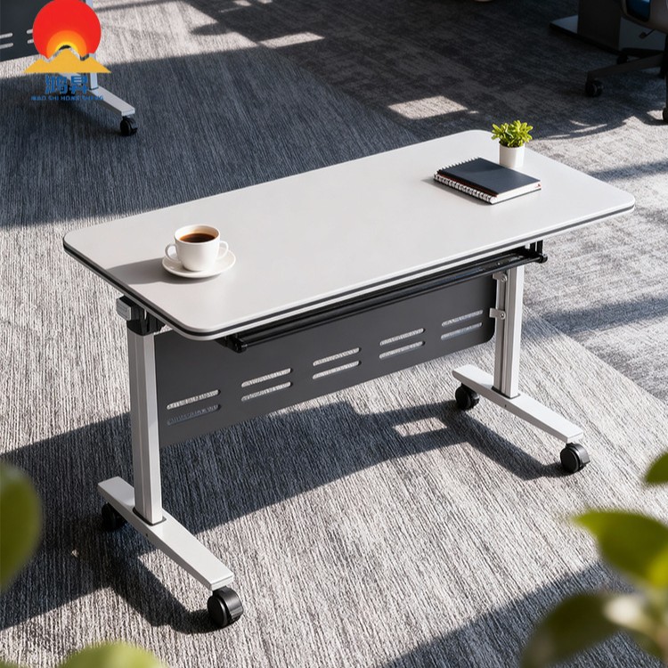 Folding Training Table, Movable Long Table, Conference Room Splicing Combination Table, Conference Table, Office Desk