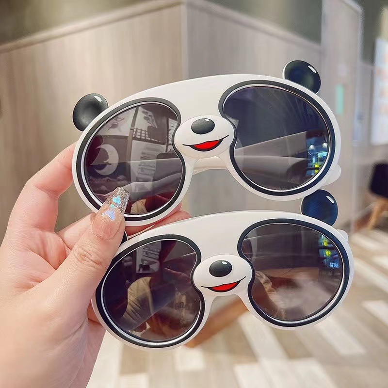 Bestselling Children's Panda Polarized UV-Protective Sunglasses for Boys and Girls, Trendy Cool Sunshades
