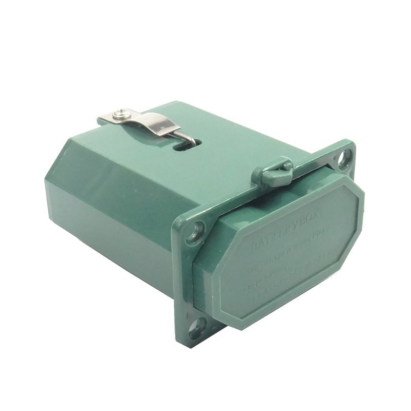 Máquina salchicha caja de la batería estufa de gas tipo de prensa N ° 1 accesorios de la batería Botón de plástico caja de almacenamiento de energía calentador de agua partes 3