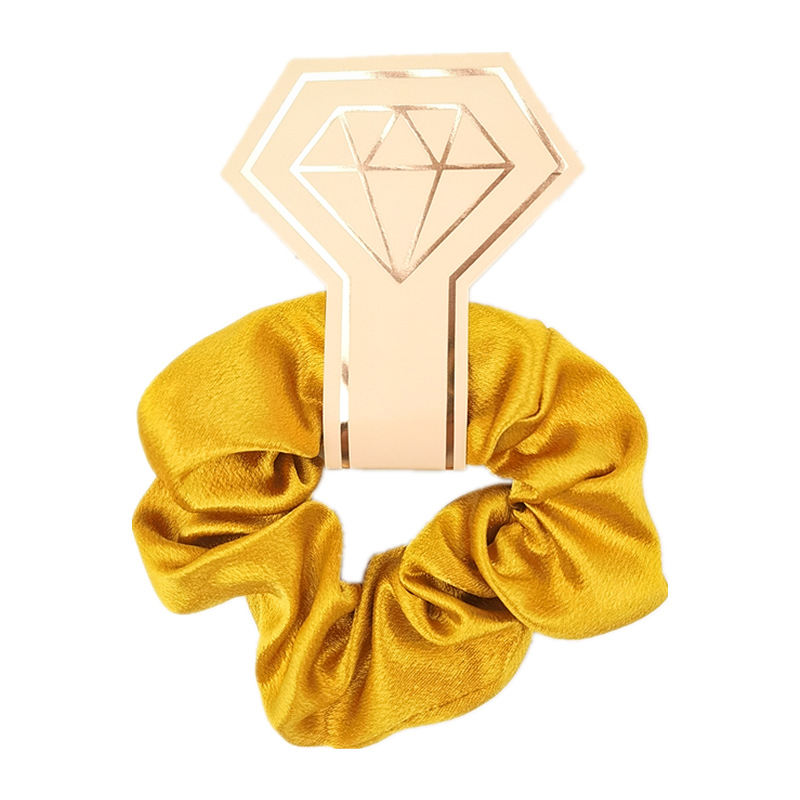 水晶缎吊卡金色