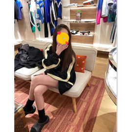EEW*N old school！撞色棒球服外套