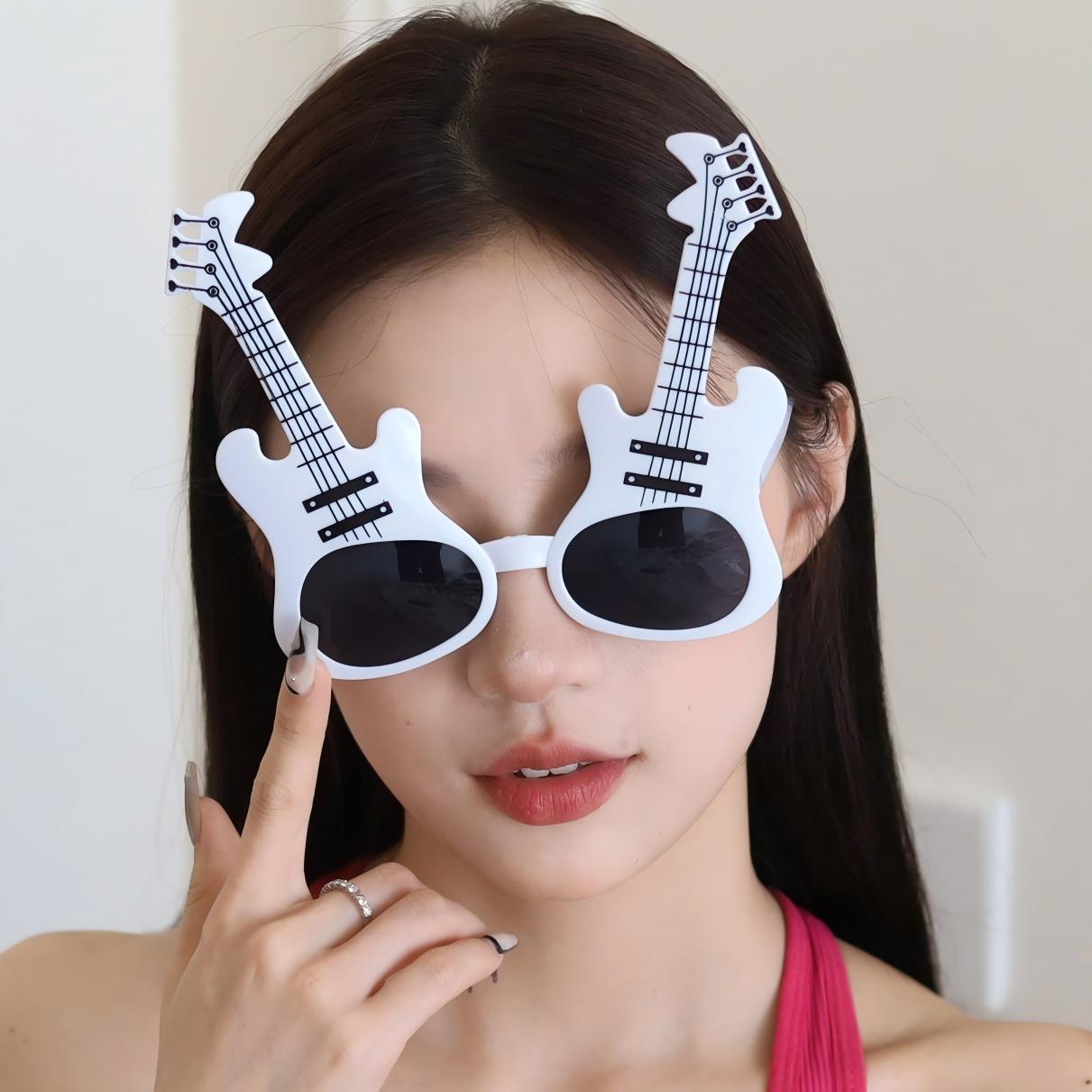 Gafas de Fiesta con Temática Hawaiana, ABS, Divertido, Decorativo, para Fiestas en la Playa y Festivales de Música