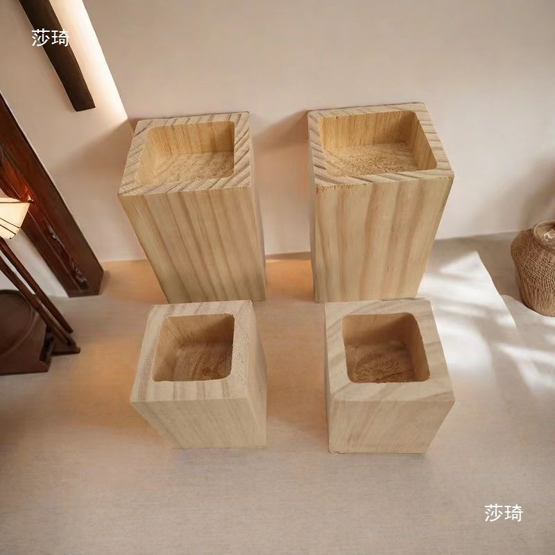 テーブル脚パッド、無垢材ベッド脚、テーブルと椅子のソファ脚、テーブル脚の高さ、家具の高さ、ベッド脚パッド|undefined