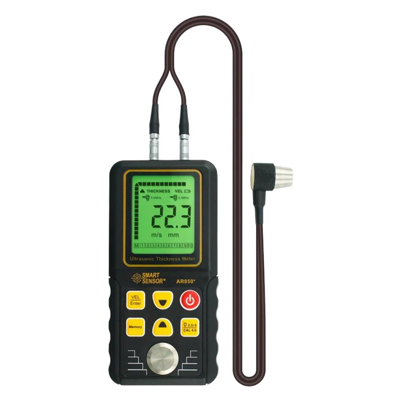 Датчик толщины Hong Kong Hima ультразвуковой портативный датчик толщины металла стальная пластина стекло пластиковый датчик толщины