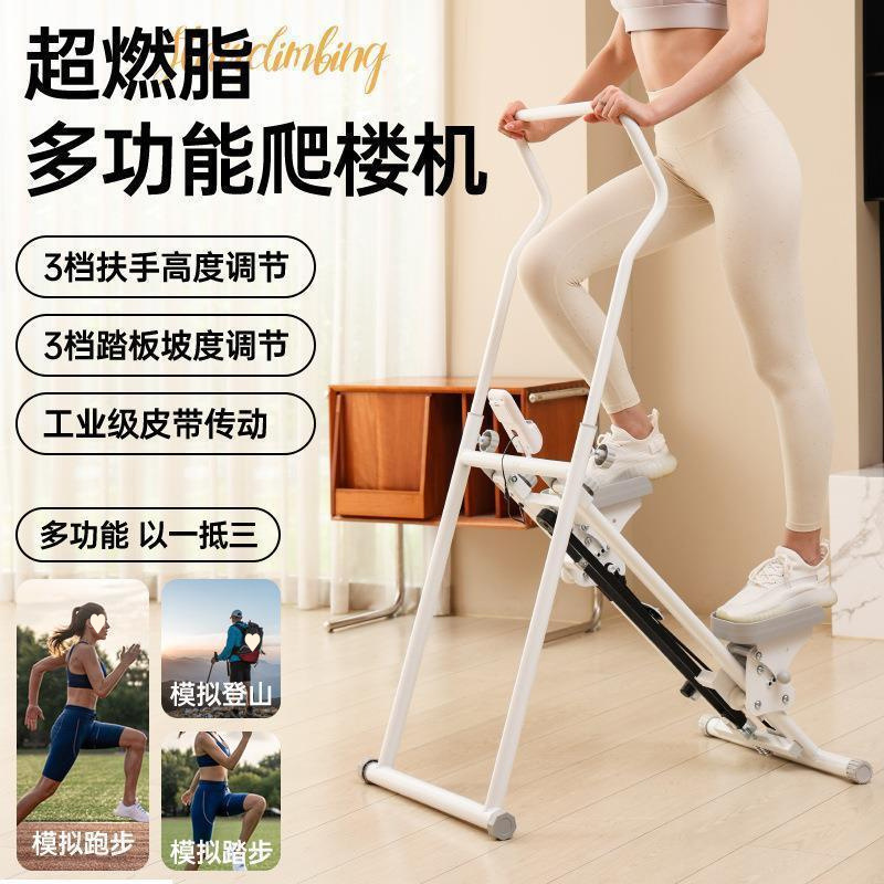 Multifunctional Stair Climbing Stepper for Home Exercise, In-Situ Mountain Climbing, Aerobic Fitness Equipment, In-Situ Stepping and Climbing Straight Hair