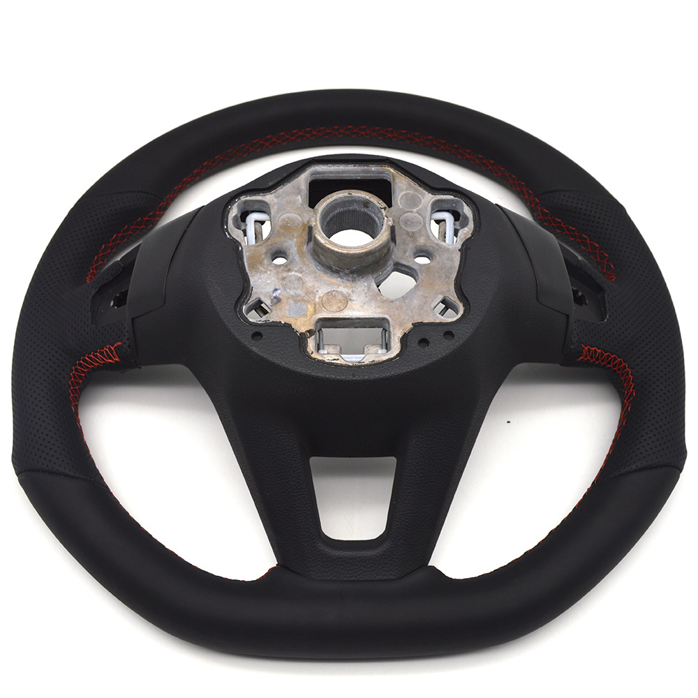 Suitable for Golf 8 golf mk8 red line semi-perforated steering wheel heating pad base