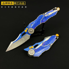 暗区游戏周边武器模型S-07折叠合金摆件可弹跳工艺品金属道具玩具