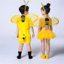 六一儿童小蜜蜂舞蹈服装卡通小鸡表演服幼儿园男女宝宝节日演出服