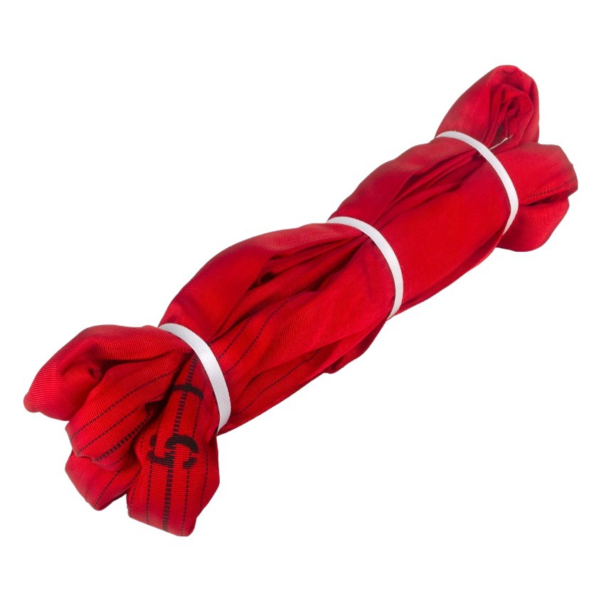 Гибкий ремень с двумя головками и пряжкой 5T10T, промышленный подъемный ремень с двойной пряжкой, приводное кольцо, гибкий ремень для подъема