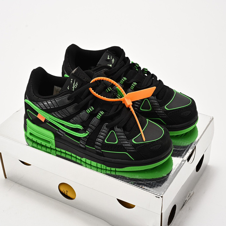 Nike Air Rubber Dunk Off-White Green Strike CU6015-001