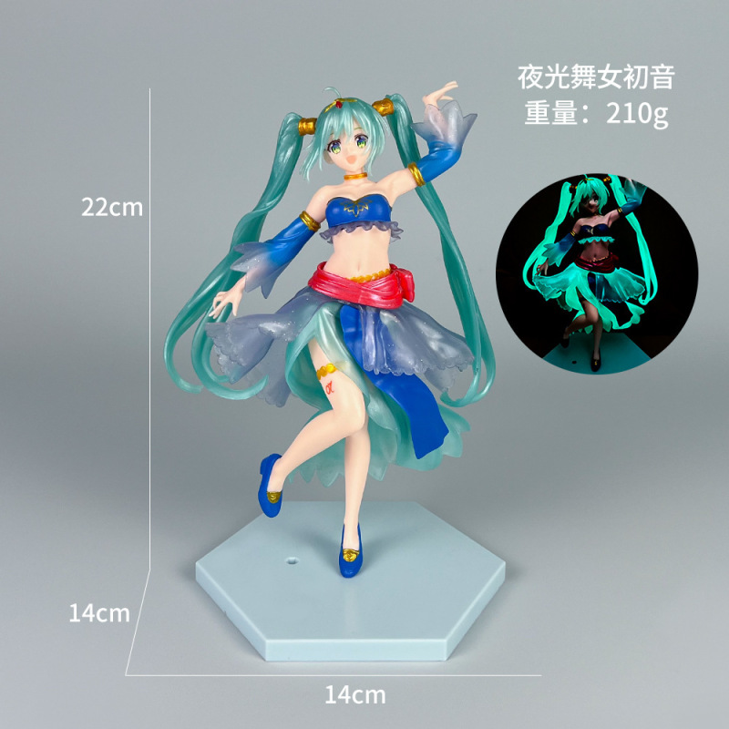初音未来手办动漫水冰月美少女蕾姆花嫁穹妹二次元公仔模型摆件批|undefined
