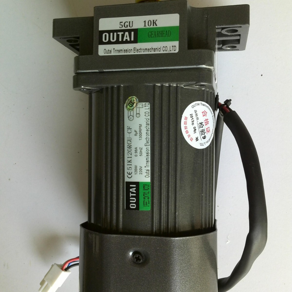 马达电机 OUTAI欧泰调速 5IK120RGU-CF120W减速马达电机厂家直销