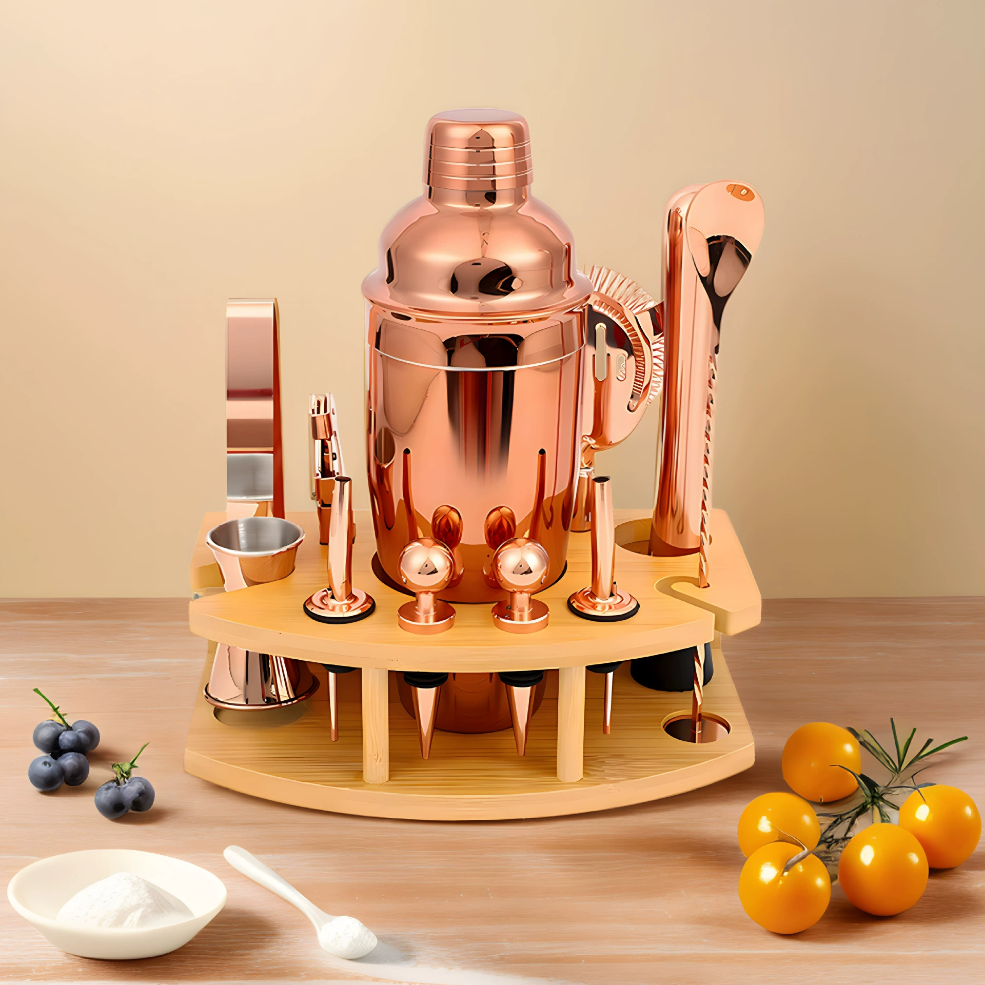 Shaker stainless steel, cocktail milk tea, set, full set