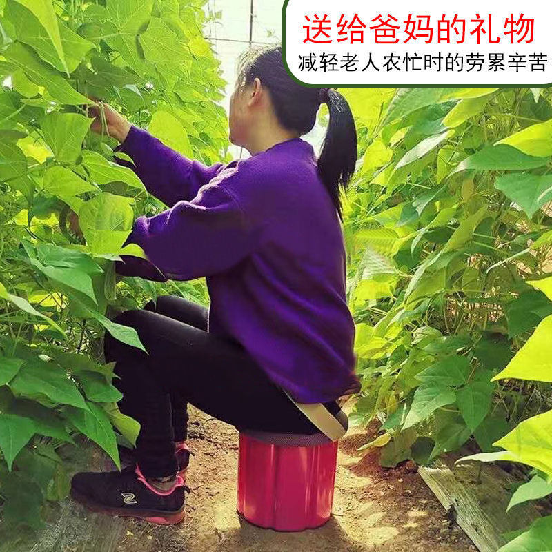 大棚板凳农活随身干活懒人凳子套腿凳子蒜墩矮凳懒人坐墩久坐