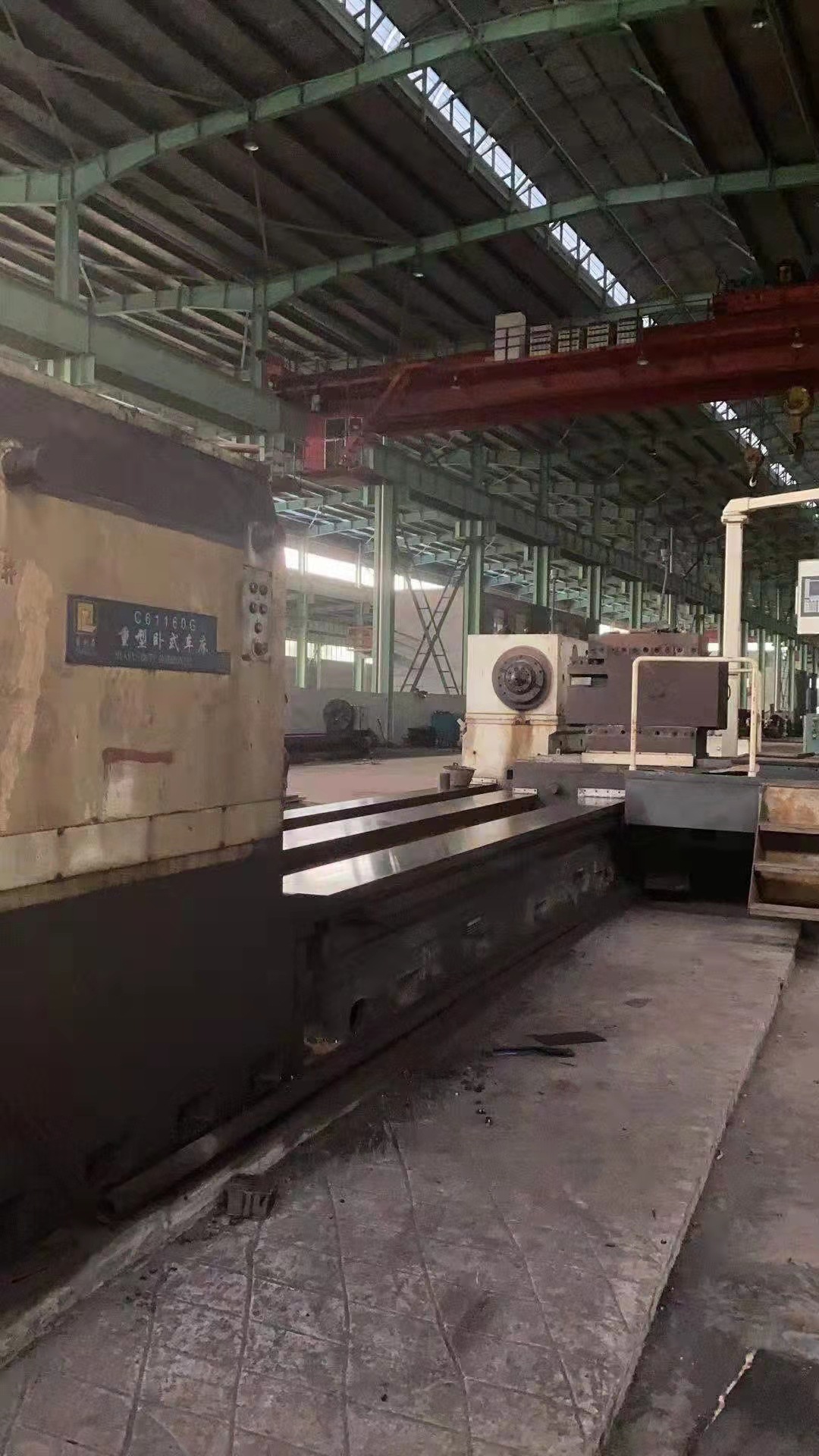 处理二手普利森C61160Gx14米数控卧式车床二手数控车二手车床