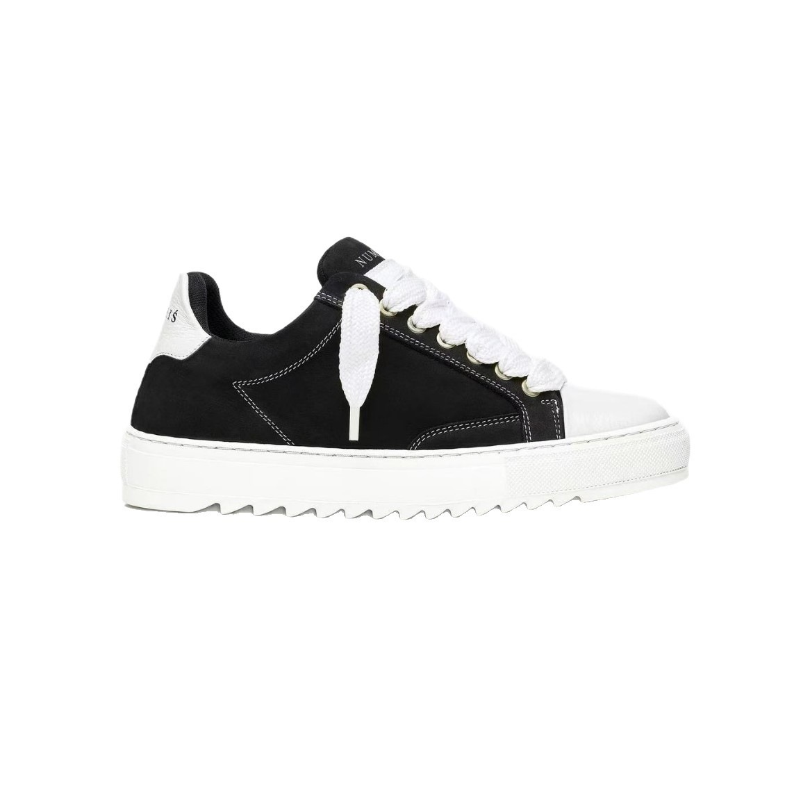Numeris Digital Shoe Low Black White