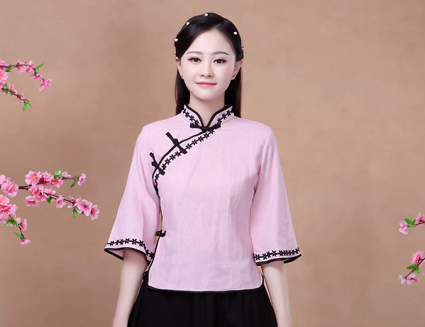 中華民国風学生服、レトロ文学漢服、綿麻、5月4日若者卒業シーズンクラス制服、合唱ドラマパフォーマンス服|undefined