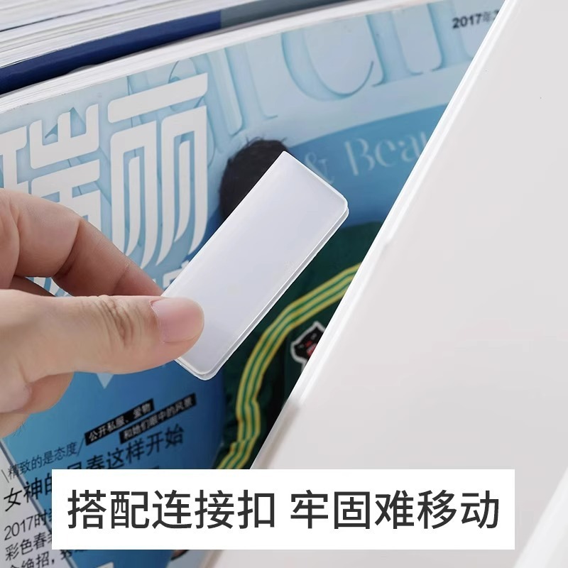 オフィスデスクトップ和風ファイル収納ボックス面取りA4データ収納ラック書籍収納ボックス雑貨整理ボックス|undefined