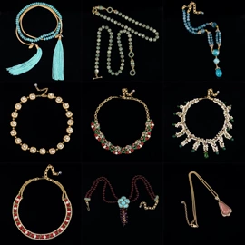 耳钉;项链;戒指
