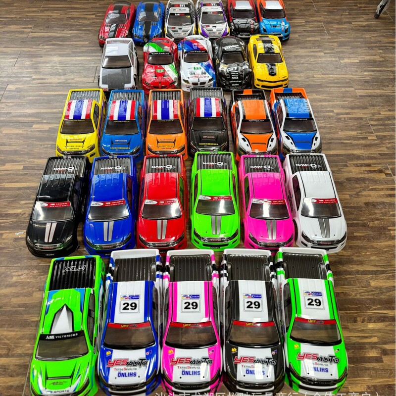 Cross-Border Southeast Asia Hot-Selling 1:10 Rc Car Shell, Tiktok Same Model Pickup Truck Model, Modified and Upgraded, in Stock